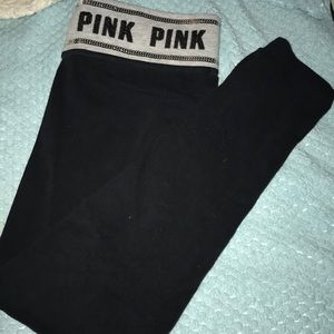 Pink leggings!